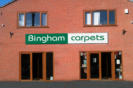 Bingham Carpets Showroom Retford